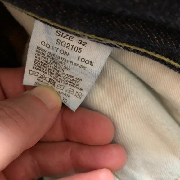The Strike Gold Selvage Denim SG2105 32X30 - Picture 4 of 9